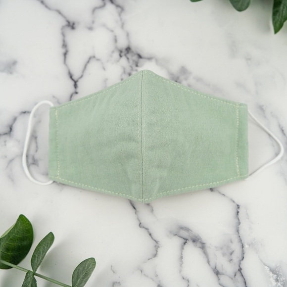 Hand Crafted Accessories - 4 layers filter pocket handmade cotton face mask